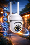 SmartVision 5MP Sicherheitskamera – 360° Auto-Tracking & Nachtsicht